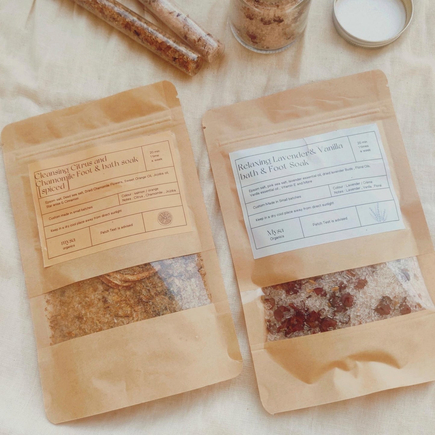 Natural Foot Soak Salts – Soothe, Relax & Rejuvenate