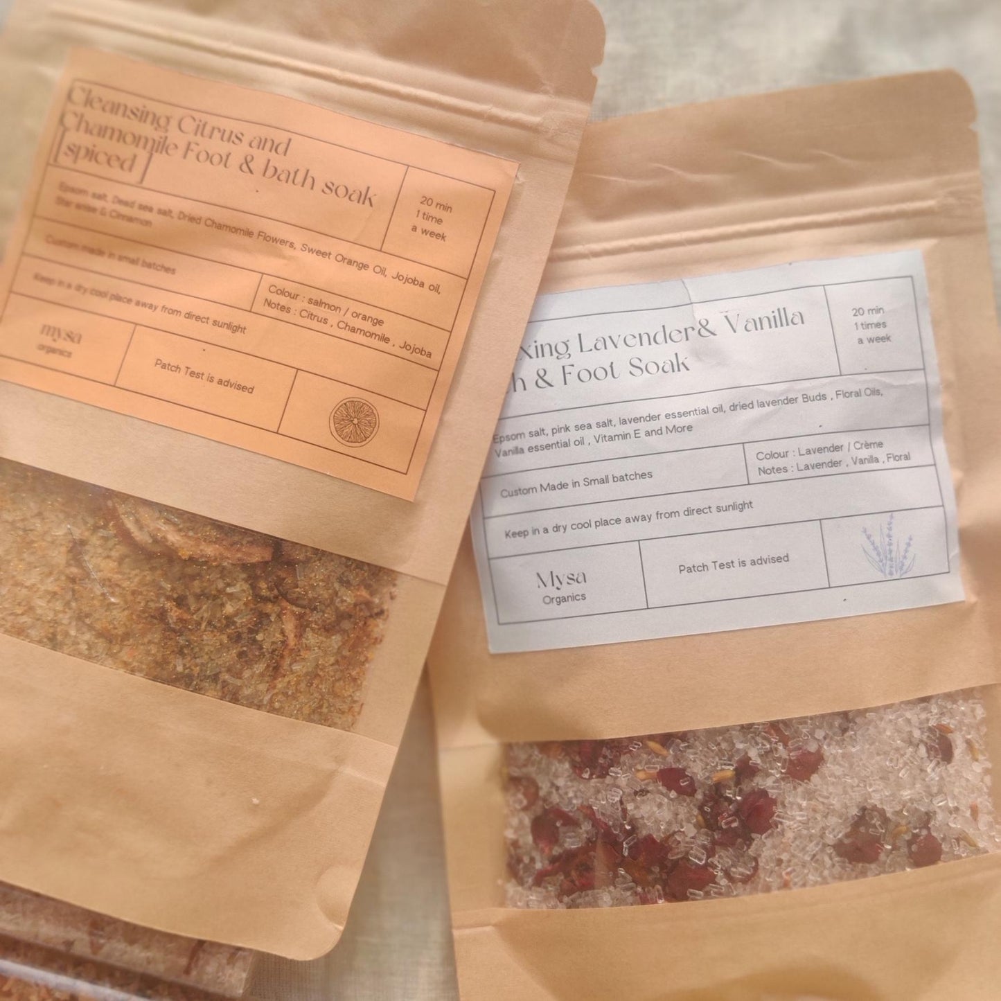 Natural Foot Soak Salts – Soothe, Relax & Rejuvenate